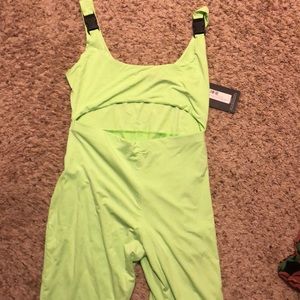 Lime Green Unitard